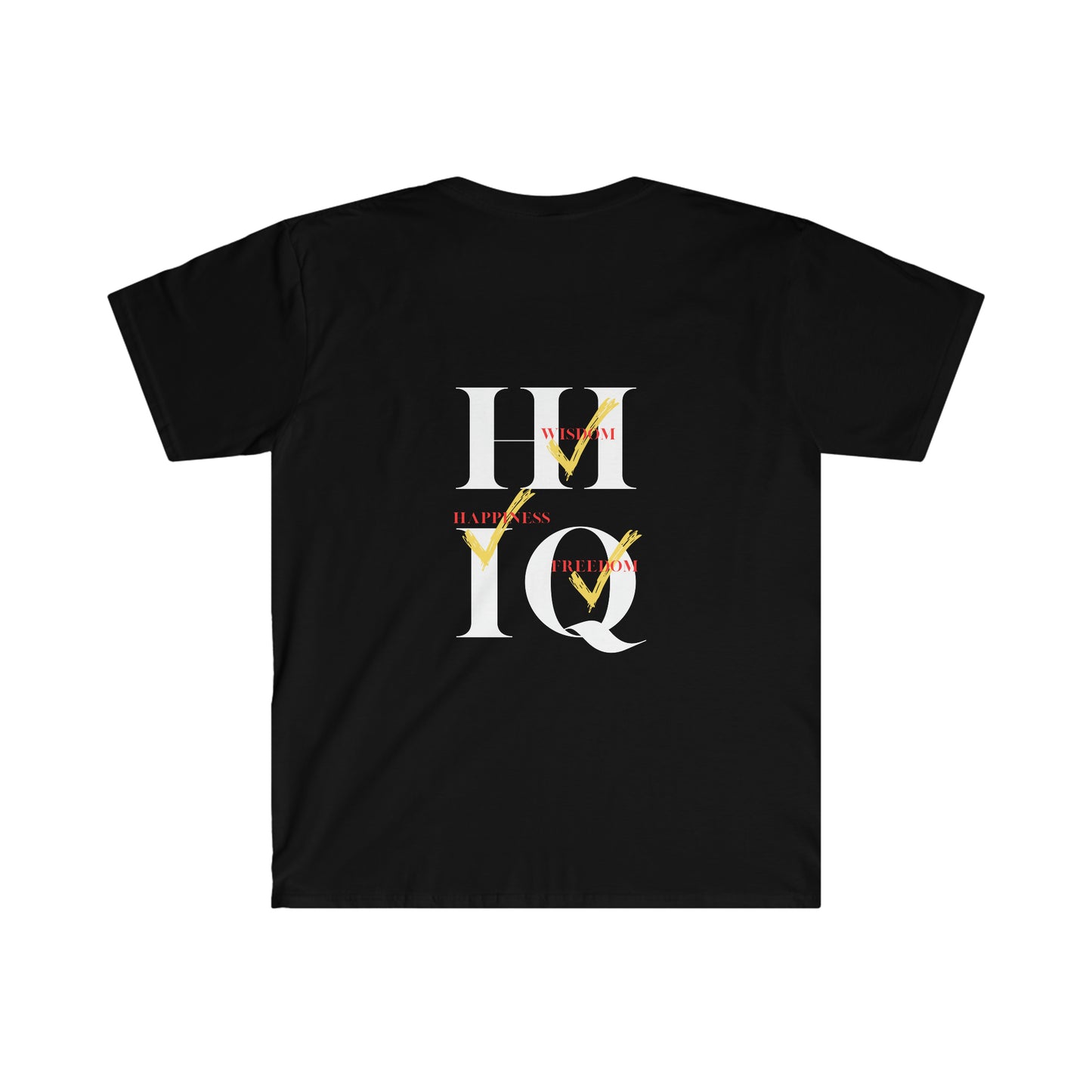 HI IQ Tee in Black