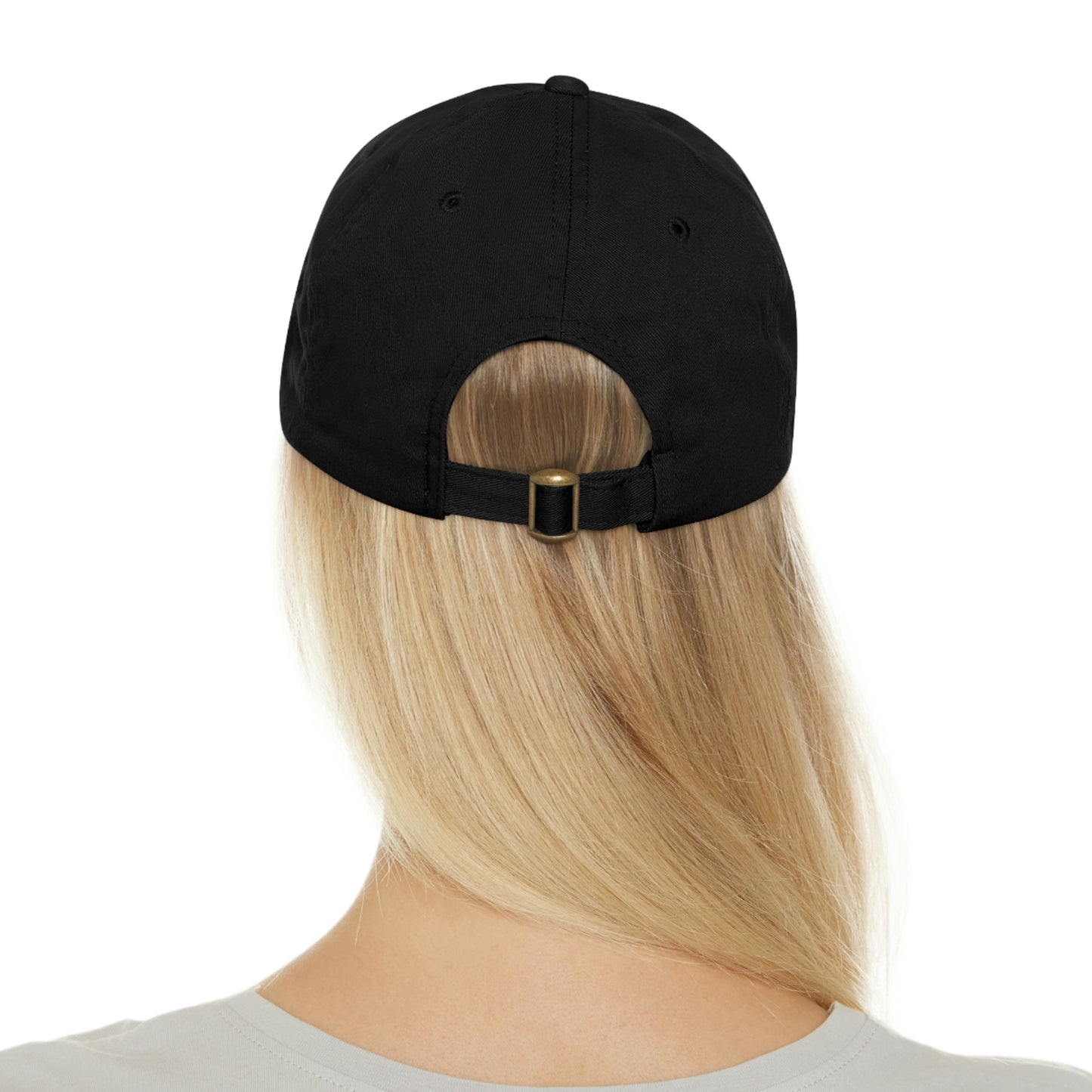 Mini Vacation Hat with Leather Patch (Round)