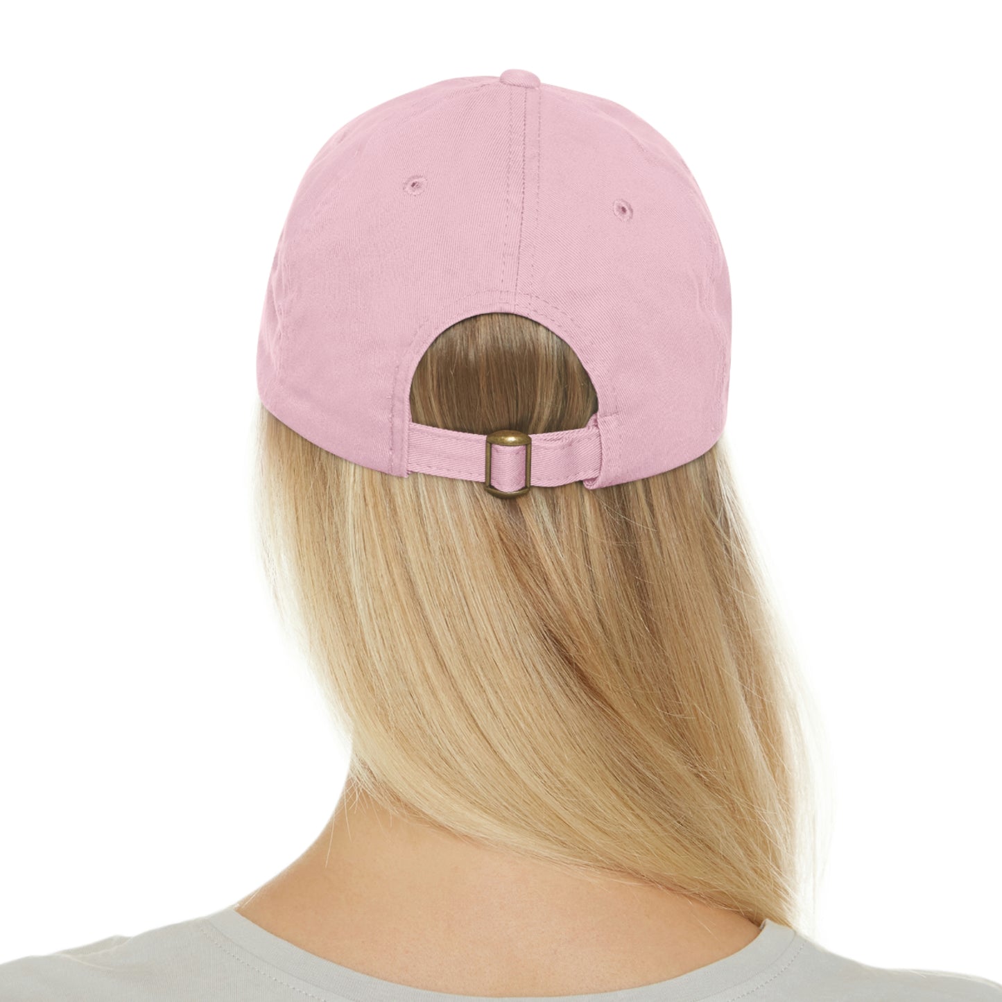 Mini Vacation Hat with Leather Patch (Round)